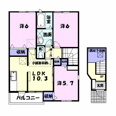 シャルマン城南Ｂ 203【管理NO：1-010091802-02030】 ★家具家電は申し込み後に搬入します★ ★2026年09月上旬入居可能★の外観画像