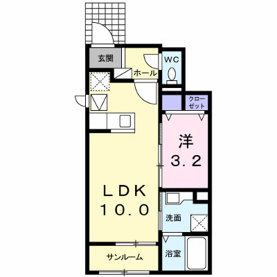 ニュークレストヒルズ　Ⅱ 104【管理NO：1-023049202-01040】 ★家具家電は申し込み後に搬入します 2026年09月中旬入居可能の外観画像