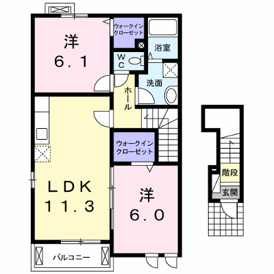 ソレイユ　シャトウ 201【管理NO：1-017248301-02010】 ★家具家電は申し込み後に搬入します★ ★2026年09月上旬入居可能★の外観画像