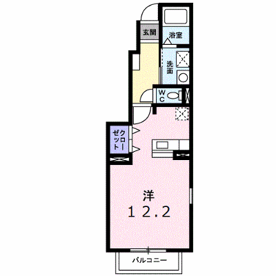 ミニョンⅠ 101【管理NO：1-013095001-01010】 ★家具家電は申し込み後に搬入します★ ★2026年09月下旬入居可能★の外観画像