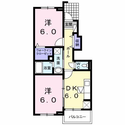 カリーノⅡ 102【管理NO：1-017047002-01020】 ★家具家電は申し込み後に搬入します★ ★2026年09月中旬入居可能★の外観画像