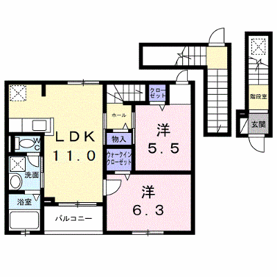 サンライズ　プライム 304【管理NO：1-028052901-03040】 ★家具家電は申し込み後に搬入します 2026年09月中旬入居可能の外観画像