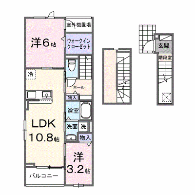 ルリアン 302【管理NO：1-028323901-03020】 ★家具家電は申し込み後に搬入します★の外観画像