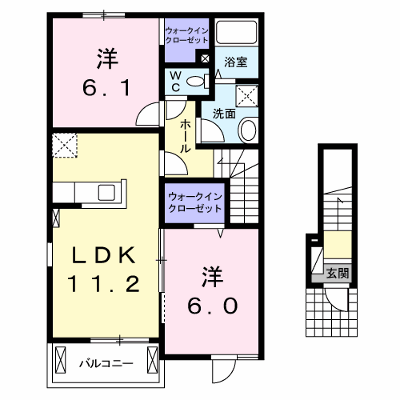 ブリーズ　ヒル　Ⅱ 201【管理NO：1-020766302-02010】 ★家具家電は申し込み後に搬入します★ ★2026年09月中旬入居可能★の外観画像