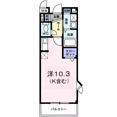 アグレイア 301【管理NO：1-012480901-03010】 ★家具家電は申し込み後に搬入します★ ★2026年09月中旬入居可能★の外観画像