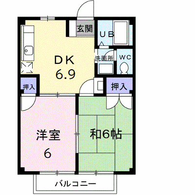 キャッスルＳＷ　Ｃ 202【管理NO：1-005039601-02020】 ★家具家電は申し込み後に搬入します★ ★2026年09月中旬入居可能★の外観画像
