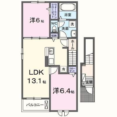 メゾン　ドゥ　ヴィクトワールⅡ 201【管理NO：1-026778102-02010】 ★家具家電は申し込み後に搬入します★ ★2026年09月中旬入居可能★の外観画像