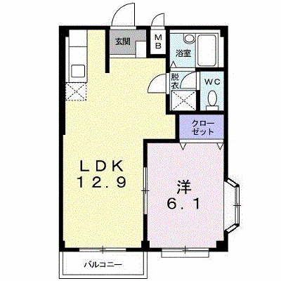 コーポウィスタリアＡ 201【管理NO：1-003407501-02010】 ★家具家電は申し込み後に搬入します★ ★2026年09月上旬入居可能★の外観画像