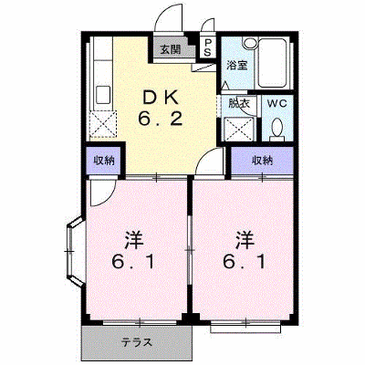 エスポワールＭ 104【管理NO：1-003168901-01040】 ★家具家電は申し込み後に搬入します★ ★2026年09月中旬入居可能★の外観画像