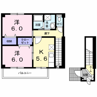 ハイツ悠Ｂ 203【管理NO：1-007948502-02030】 ★家具家電は申し込み後に搬入します★の外観画像