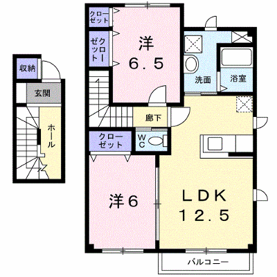 グレースＤ 201【管理NO：1-012471401-02010】 ★家具家電は申し込み後に搬入します★ ★2026年09月上旬入居可能★の外観画像