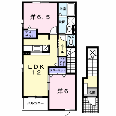 ソレアード 201【管理NO：1-013747601-02010】 ★家具家電は申し込み後に搬入します 2026年09月中旬入居可能の外観画像