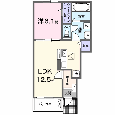 メゾン　リアン 102【管理NO：1-028716201-01020】 ★家具家電は申し込み後に搬入します 2026年12月上旬入居可能の外観画像