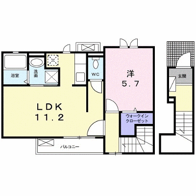 クレイン大蔵 203【管理NO：1-021493901-02030】 ★家具家電は申し込み後に搬入します★ ★2026年09月中旬入居可能★の外観画像