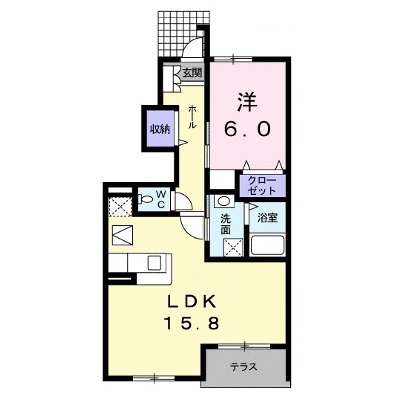 グレイス・パークＡ 103【管理NO：1-017047401-01030】 ★家具家電は申し込み後に搬入します 2026年09月上旬入居可能の外観画像