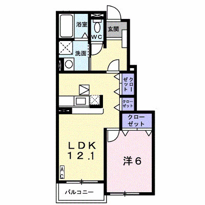 プラシードＡ 102【管理NO：1-013318301-01020】 ★家具家電は申し込み後に搬入します★ ★2026年09月上旬入居可能★の外観画像