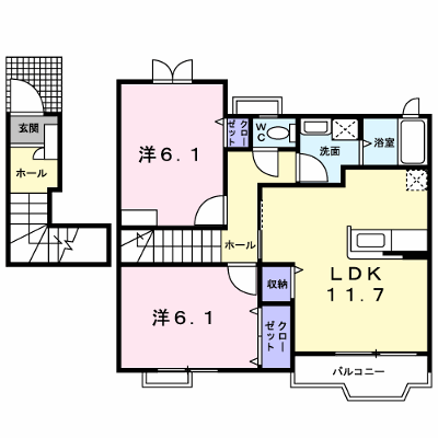 フォレスト・ケイ弐番館 202【管理NO：1-012979401-02020】 ★家具家電は申し込み後に搬入します★ ★2026年08月下旬入居可能★の外観画像