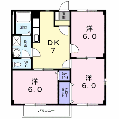 レインボーハイツ 101【管理NO：1-004395801-01010】 ★家具家電は申し込み後に搬入します★ ★2026年09月中旬入居可能★の外観画像