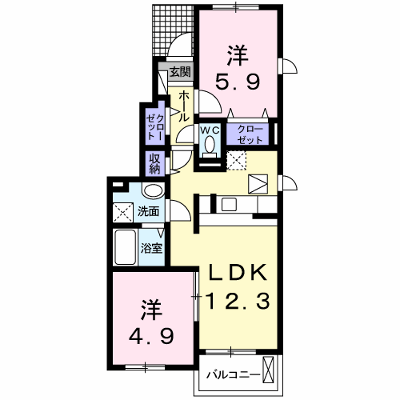 イーハ・トーブⅡ 101【管理NO：1-016278302-01010】 ★家具家電は申し込み後に搬入します★ ★2026年09月上旬入居可能★の外観画像