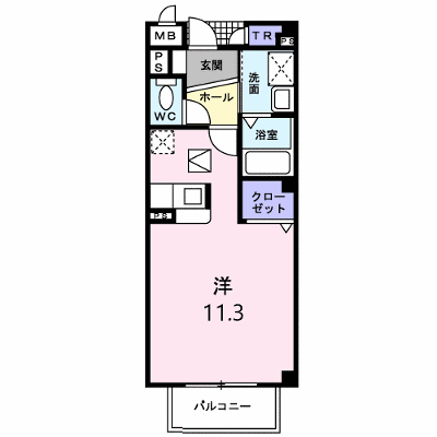 マルベリーⅡ 101【管理NO：1-013294702-01010】 ★家具家電は申し込み後に搬入します 2026年09月中旬入居可能の物件写真1