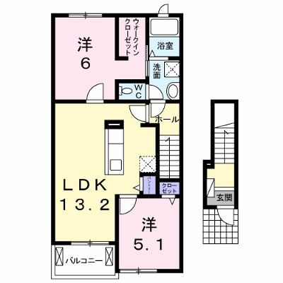 エルシェアート南風 202【管理NO：1-020167501-02020】 ★家具家電は申し込み後に搬入します★ ★2026年09月中旬入居可能★の外観画像