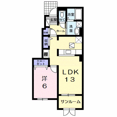 フォレストパーク・七番館 102【管理NO：1-018585601-01020】 ★家具家電は申し込み後に搬入します★ ★2026年09月中旬入居可能★の外観画像