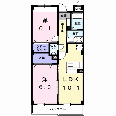 アンジュ 106【管理NO：1-014664801-01050】 ★家具家電は申し込み後に搬入します★ ★2026年09月中旬入居可能★の外観画像