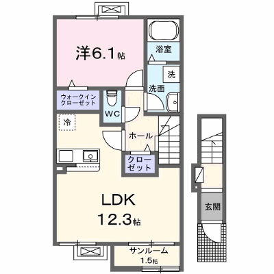 メゾン１２朝来 205【管理NO：1-027711301-02040】 ★家具家電は申し込み後に搬入します★ ★2026年09月中旬入居可能★の外観画像