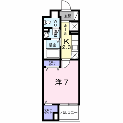 Ａｍｅｎｉｔｙ　Ｗｅｓｔ 102【管理NO：1-022553901-01020】 ★家具家電は申し込み後に搬入します★の外観画像
