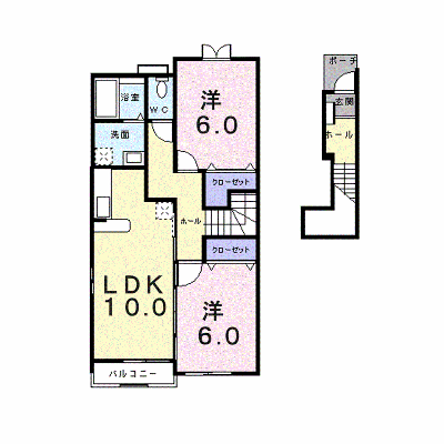Ｓｔ．メゾン．Ｄ　Ｂ 203【管理NO：1-013233002-02030】 ★家具家電は申し込み後に搬入します★ ★2026年09月中旬入居可能★の外観画像