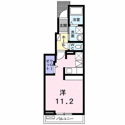 ジェルメ・椿 103【管理NO：1-019578301-01030】 ★家具家電は申し込み後に搬入します★の外観画像