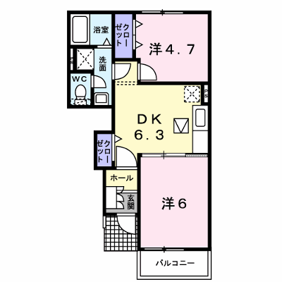 レジデンス　サンディットＡ 102【管理NO：1-014515201-01020】 ★家具家電は申し込み後に搬入します★ ★2026年09月中旬入居可能★の外観画像