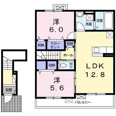ベニアージュ　Ａ 202【管理NO：1-025668601-02020】 ★家具家電は申し込み後に搬入します★ ★2026年09月上旬入居可能★の外観画像