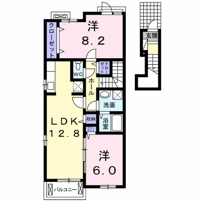 グレイス倉敷Ｂ 202【管理NO：1-023282702-02020】 ★家具家電は申し込み後に搬入します★の外観画像