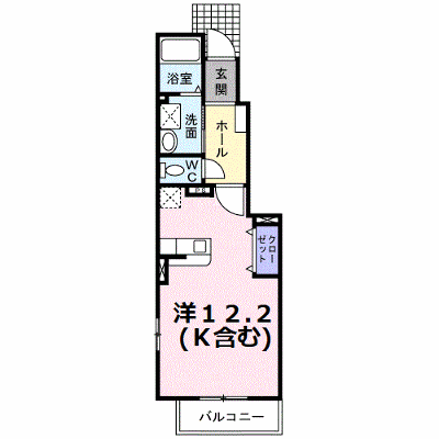 リヴィエールＡ 105【管理NO：1-015515601-01050】 ★家具家電は申し込み後に搬入します★の外観画像