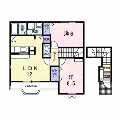 クレスト　ケイＢ 201【管理NO：1-012763002-02010】 ★家具家電は申し込み後に搬入します★の外観画像