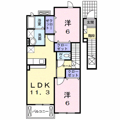 プラシードＡ 201【管理NO：1-015119101-02010】 ★家具家電は申し込み後に搬入します★ ★2026年09月上旬入居可能★の外観画像