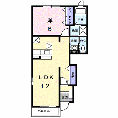 イースト・ステイ・クレイン　Ｃ 101【管理NO：1-012924503-01010】 ★家具家電は申し込み後に搬入します★の外観画像