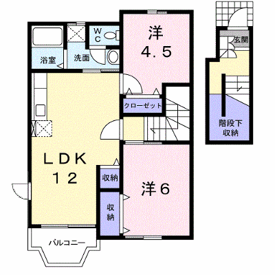 ソレアード木上 205【管理NO：1-010817201-02040】 ★家具家電は申し込み後に搬入します★ ★2026年09月上旬入居可能★の外観画像