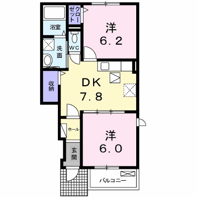 レジデンス・ドリーム 106【管理NO：1-021608901-01050】 ★家具家電は申し込み後に搬入します★の外観画像