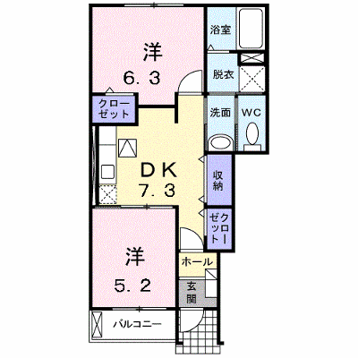 メゾン・ジェルメⅡ 103【管理NO：1-015804502-01030】 ★家具家電は申し込み後に搬入します★ ★2026年09月下旬入居可能★の外観画像