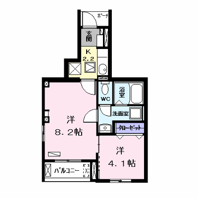 メゾンアルモニー 105【管理NO：1-024381901-01040】 ★家具家電は申し込み後に搬入します★ ★2026年10月上旬入居可能★の外観画像
