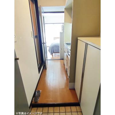 ユニオンマンスリー清瀬１　103　1K・シングル☆【禁煙ルーム】安心のモニター付きインターフォン完備/デスク・チェア＆たっぷり収納2ドア冷蔵庫など生活家電のあるお部屋の物件写真5