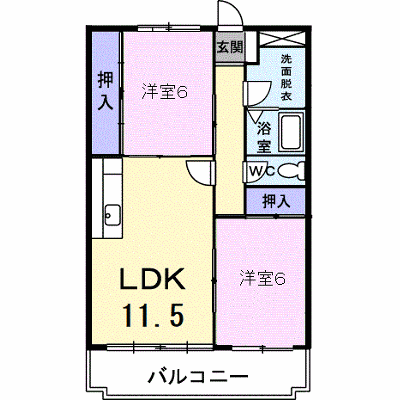 パークサイドマンション吉田 103【管理NO：1-001041901-01030】 ★家具家電は申し込み後に搬入します★ ★2026年09月上旬入居可能★の外観画像
