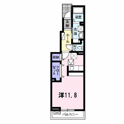 ラディアⅠ 103【管理NO：1-022516601-01030】 ★家具家電は申し込み後に搬入します★ ★2026年09月中旬入居可能★の外観画像