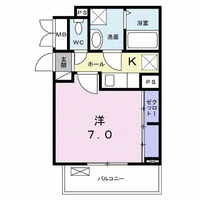 アン・プラージュＦ 203【管理NO：1-024619501-02030】 ★家具家電は申し込み後に搬入します★ ★2026年09月中旬入居可能★の外観画像