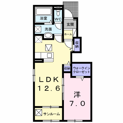 ラークヒルズ弐番館 101【管理NO：1-026250702-01010】 ★家具家電は申し込み後に搬入します★ ★2026年08月中旬入居可能★の外観画像
