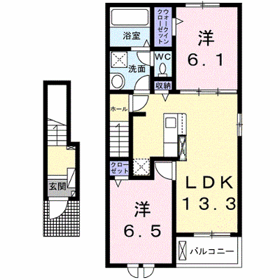 カミーノ　アムレト　Ⅲ 203【管理NO：1-027978203-02030】 ★家具家電は申し込み後に搬入します★の外観画像