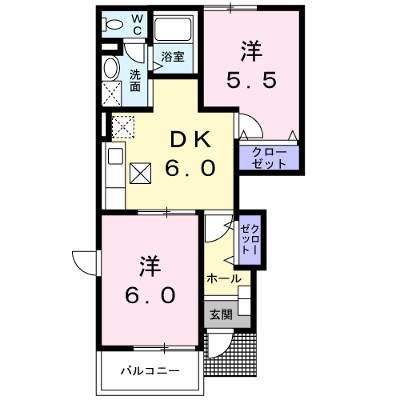 ｓｕｎ　ｖｅｒｄｙ　Ｂ 101【管理NO：1-010825002-01010】 ★家具家電は申し込み後に搬入します★ ★2026年08月下旬入居可能★の外観画像