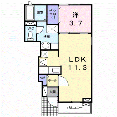 バンブー・ビレッジ 103【管理NO：1-014959801-01030】 ★家具家電は申し込み後に搬入します★の外観画像